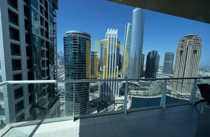 Apartment - 1 Bedroom - 2 Bathrooms for rent in Lake View Tower - Lake Almas West - Jumeirah Lake Towers - Dubai