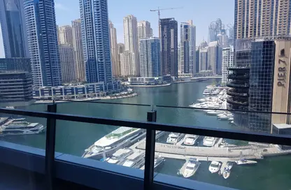 Apartment - 2 Bedrooms - 3 Bathrooms for rent in Silverene Tower A - Silverene - Dubai Marina - Dubai