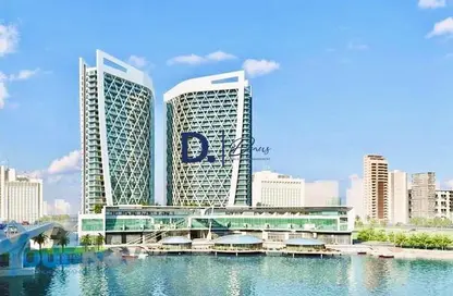 Apartment - 2 Bedrooms - 4 Bathrooms for rent in Water Front Tower B - Waterfront Residential Towers - Tourist Club Area - Abu Dhabi