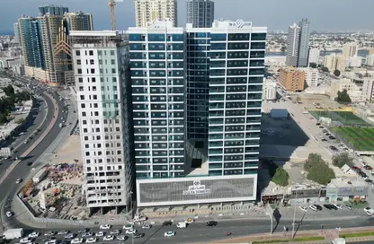 Apartment - 2 Bedrooms - 3 Bathrooms for sale in Gulfa Towers - Al Rashidiya 1 - Al Rashidiya - Ajman