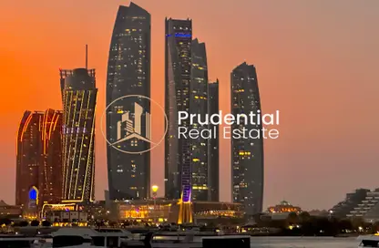 Apartment - 2 Bedrooms - 3 Bathrooms for rent in Etihad Tower 4 - Etihad Towers - Corniche Road - Abu Dhabi