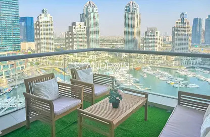 Apartment - 2 Bedrooms - 3 Bathrooms for sale in Iris Blue - Dubai Marina - Dubai