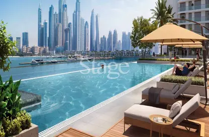 Apartment - 1 Bedroom - 1 Bathroom for sale in Palace Beach Residence - EMAAR Beachfront - Dubai Harbour - Dubai