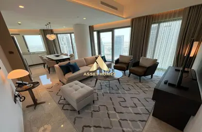 Apartment - 3 Bedrooms - 3 Bathrooms for sale in Address Harbour Point Tower 1 - Address Harbour Point - Dubai Creek Harbour (The Lagoons) - Dubai