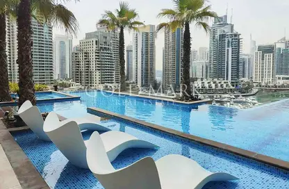 Apartment - 2 Bedrooms - 2 Bathrooms for rent in Marina Gate 2 - Marina Gate - Dubai Marina - Dubai