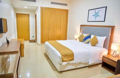 Room / Bedroom image for: Apartment - 1 Bedroom - 1 Bathroom for rent in City Stay Hotel - Al Barsha 1 - Al Barsha - Dubai, Image 1