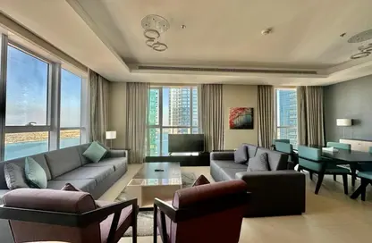 Apartment - 2 Bedrooms - 2 Bathrooms for rent in Al Jowhara Tower - Corniche Road - Abu Dhabi