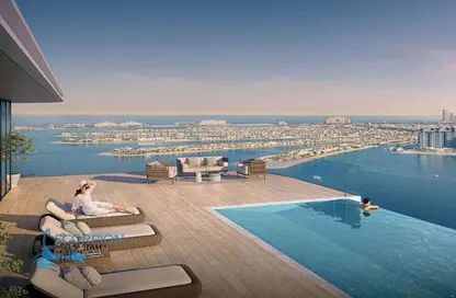 Apartment - 1 Bedroom - 2 Bathrooms for sale in Seapoint - EMAAR Beachfront - Dubai Harbour - Dubai