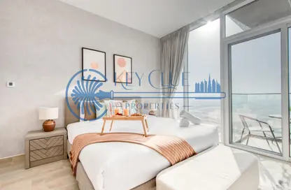 Apartment - 1 Bathroom for rent in Bloom Towers C - Bloom Towers - Jumeirah Village Circle - Dubai