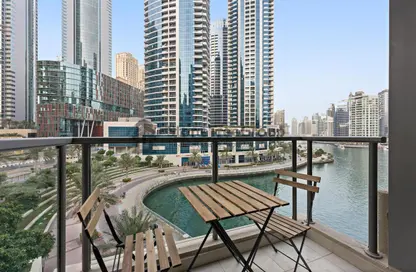 Apartment - 1 Bedroom - 1 Bathroom for rent in Marina Quays North - Marina Quays - Dubai Marina - Dubai