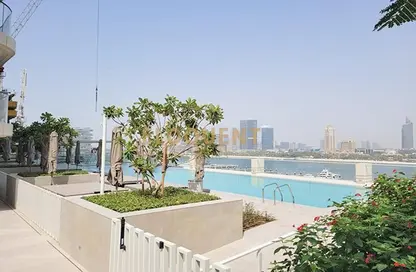 Apartment - 1 Bedroom - 1 Bathroom for rent in Marina Vista - EMAAR Beachfront - Dubai Harbour - Dubai