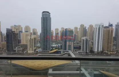 Apartment - 1 Bedroom - 2 Bathrooms for rent in Indigo Tower - JLT Cluster D - Jumeirah Lake Towers - Dubai