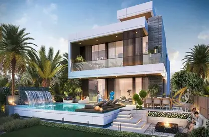 Villa - 6 Bedrooms - 7 Bathrooms for sale in Morocco Phase 2 - Damac Lagoons - Dubai