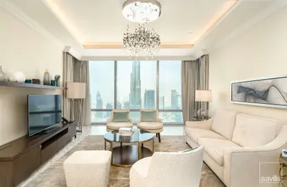 Apartment - 4 Bedrooms - 5 Bathrooms for rent in Address Fountain Views Hotel - The Address Residence Fountain Views - Downtown Dubai - Dubai