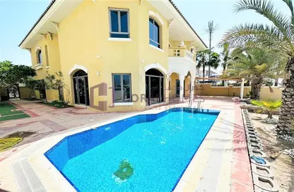 Villa - 5 Bedrooms - 6 Bathrooms for rent in Garden Homes - Palm Jumeirah - Dubai