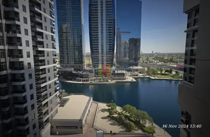 Apartment - 1 Bedroom - 2 Bathrooms for rent in Green Lakes Towers - JLT Cluster S - Jumeirah Lake Towers - Dubai