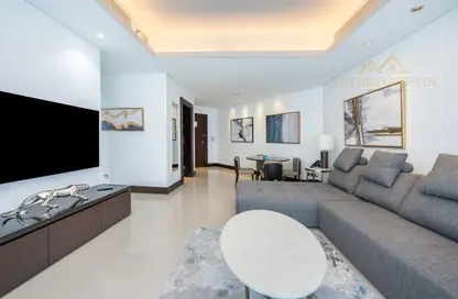 Apartment - 1 Bedroom - 2 Bathrooms for rent in The Address Residence Fountain Views - Downtown Dubai - Dubai