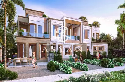 Townhouse - 5 Bedrooms - 6 Bathrooms for sale in Monte Carlo - Damac Lagoons - Dubai