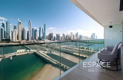 Apartment - 3 Bedrooms - 4 Bathrooms for rent in Sunrise Bay - EMAAR Beachfront - Dubai Harbour - Dubai