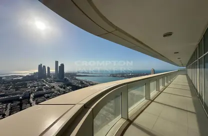 Penthouse - 4 Bedrooms - 5 Bathrooms for rent in Al Ain Tower - Khalidiya Street - Al Khalidiya - Abu Dhabi