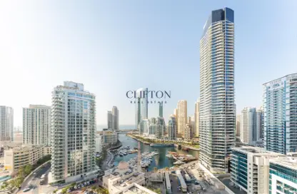 Apartment - 2 Bedrooms - 2 Bathrooms for sale in Escan Tower - Dubai Marina - Dubai