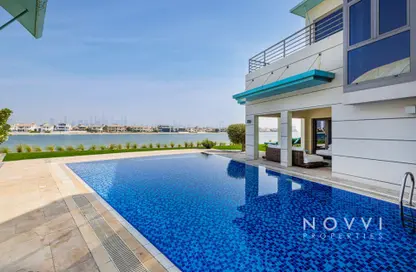 Villa - 7 Bedrooms for rent in Signature Villas Frond K - Signature Villas - Palm Jumeirah - Dubai