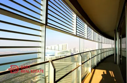 Apartment - 3 Bedrooms - 4 Bathrooms for rent in Landmark Tower - Corniche Road - Abu Dhabi