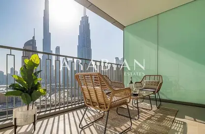 Apartment - 2 Bedrooms - 3 Bathrooms for rent in Downtown Views II Tower 1 - Downtown Views II - Downtown Dubai - Dubai