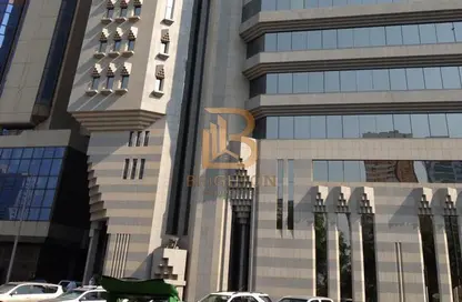 Office Space - Studio - 1 Bathroom for rent in Al Ghaith Tower - Hamdan Street - Abu Dhabi