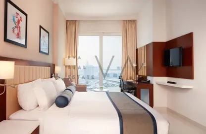 النزل و الشقق الفندقية - 1 حمام للايجار في تريبان للاجنحة الفندقية لفخر الدين - مدينة دبي الرياضية - دبي