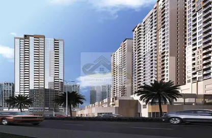 Apartment - 2 Bedrooms - 3 Bathrooms for sale in Ajman One - Phase 2 - Ajman Downtown - Ajman