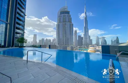 Apartment - 3 Bedrooms - 4 Bathrooms for rent in Boulevard Point - Downtown Dubai - Dubai