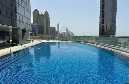 Apartment - 1 Bathroom for rent in Al Salam Tower - Tourist Club Area - Abu Dhabi