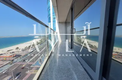 Duplex - 4 Bedrooms - 5 Bathrooms for rent in Cornich Al Khalidiya - Al Khalidiya - Abu Dhabi