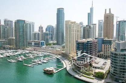 Apartment - 2 Bedrooms - 3 Bathrooms for sale in Marina Wharf 2 - Marina Wharf - Dubai Marina - Dubai