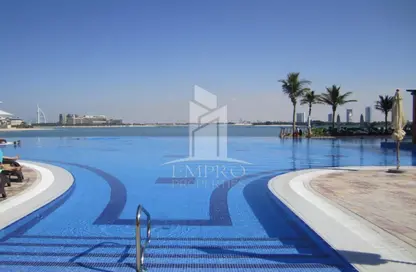 Apartment - 1 Bedroom - 2 Bathrooms for rent in Ruby - Tiara Residences - Palm Jumeirah - Dubai