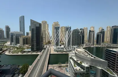 Apartment - 2 Bedrooms - 4 Bathrooms for rent in The Waves Tower A - The Waves - Dubai Marina - Dubai