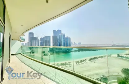 Apartment - 2 Bedrooms - 3 Bathrooms for rent in Beach Towers - Shams Abu Dhabi - Al Reem Island - Abu Dhabi