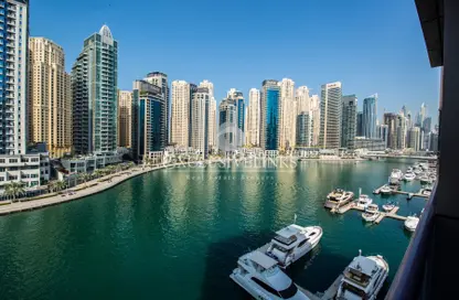 Apartment - 3 Bedrooms - 4 Bathrooms for rent in Ary Marina View Tower - Dubai Marina - Dubai