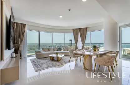 Apartment - 3 Bedrooms - 3 Bathrooms for sale in Grand Bleu Tower 1 - EMAAR Beachfront - Dubai Harbour - Dubai