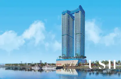 Apartment - 1 Bedroom - 1 Bathroom for sale in Oceanz 3 - Oceanz by Danube - Maritime City - Dubai