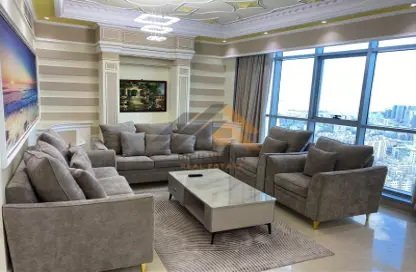 Apartment - 2 Bedrooms - 2 Bathrooms for rent in Ajman Corniche Residences - Ajman Corniche Road - Ajman