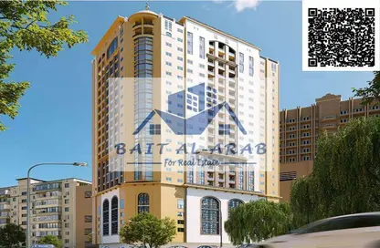 Apartment - 1 Bedroom - 2 Bathrooms for sale in Nuaimia Two Tower - Al Nuaimiya - Ajman