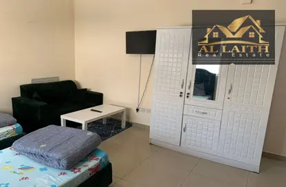 Apartment - 1 Bathroom for rent in Ajman Global City - Al Alia - Ajman