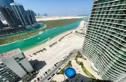 Apartment - 1 Bedroom - 2 Bathrooms for sale in Beach Towers - Shams Abu Dhabi - Al Reem Island - Abu Dhabi