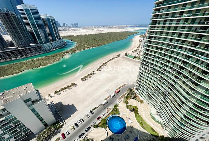 Apartment - 1 Bedroom - 2 Bathrooms for sale in Beach Towers - Shams Abu Dhabi - Al Reem Island - Abu Dhabi