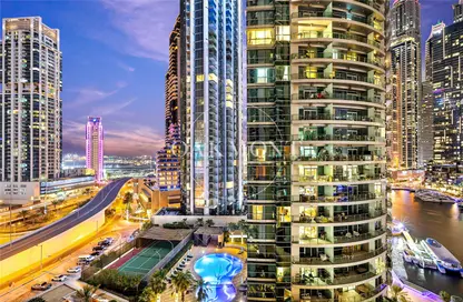 Apartment - 1 Bedroom - 2 Bathrooms for sale in Marina Tower - Dubai Marina - Dubai