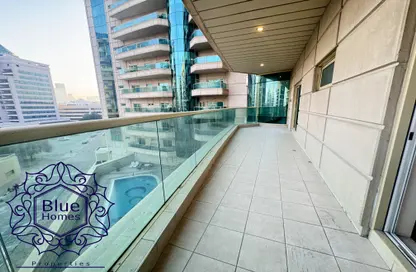 شقة - 2 غرف نوم - 4 حمامات للايجار في B برج الخليج - عود ميثاء - بر دبي - دبي