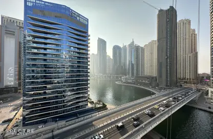 Apartment - 1 Bedroom - 2 Bathrooms for rent in Marina View Tower B - Marina View - Dubai Marina - Dubai