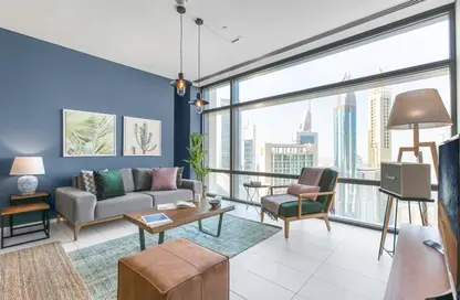 Apartment - 1 Bedroom - 2 Bathrooms for rent in Index Tower - DIFC - Dubai